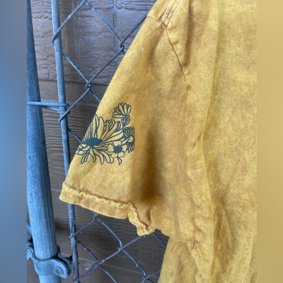 Fifth Sun Mustard Yellow What We Save Saves Us Tee - Picture 6 of 7